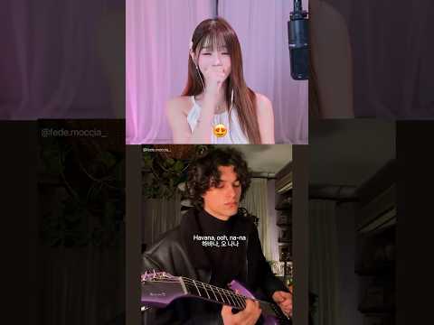 날 하바나로 데려가줘..🤭#coversong #havanna #reaction #리액션 #guitar