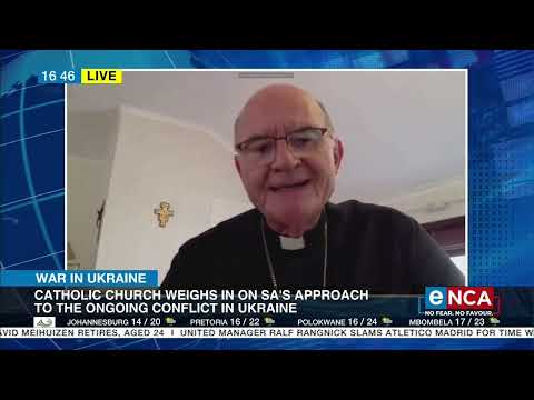 Catholic church weighs in on the war Ukraine