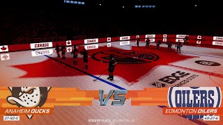 Anaheim Ducks vs. Edmonton Oilers | ТFriendly match 🏒🔥 | NHL 25