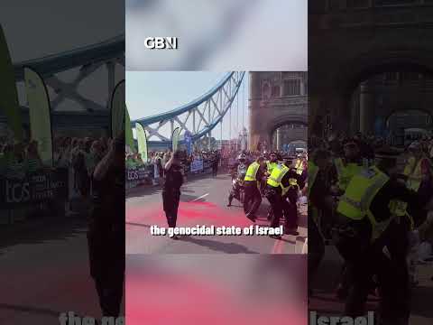 BREAKING: Protesters DISRUPT London Marathon