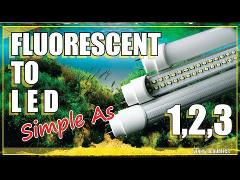FLUORESCENT To LED! SAVE $$$ HOW-TO! FLUORESCENT To LED! SAVE $$$ HOW-TO!

For decades, the most popular form of lighting available to aq