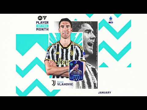 Dusan Vlahovic | Player of the Month: January 2024 | Serie A 2023/24