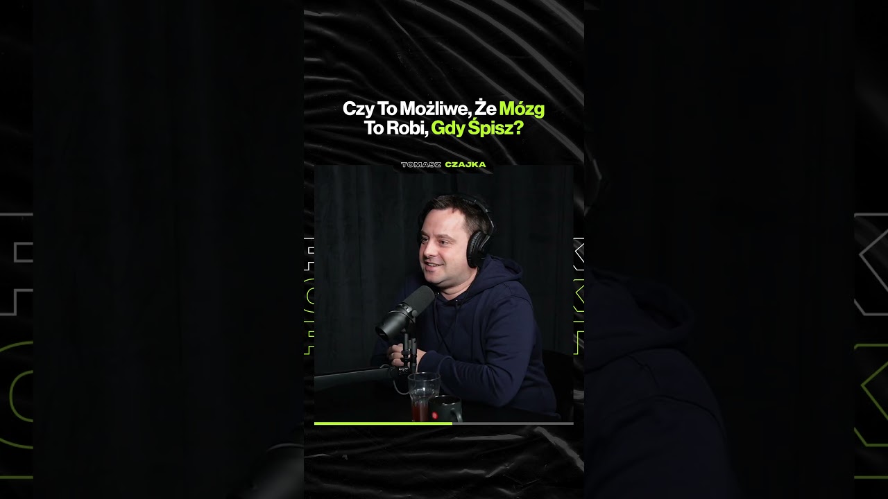 Czy To Możliwe, Że Mózg To Robi, Gdy Śpisz? – ft. Tomasz Czajka