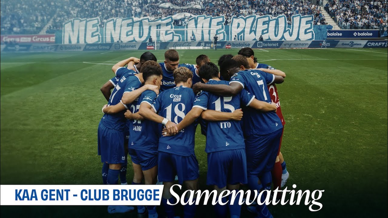Samenvatting KAA Gent - Club Brugge