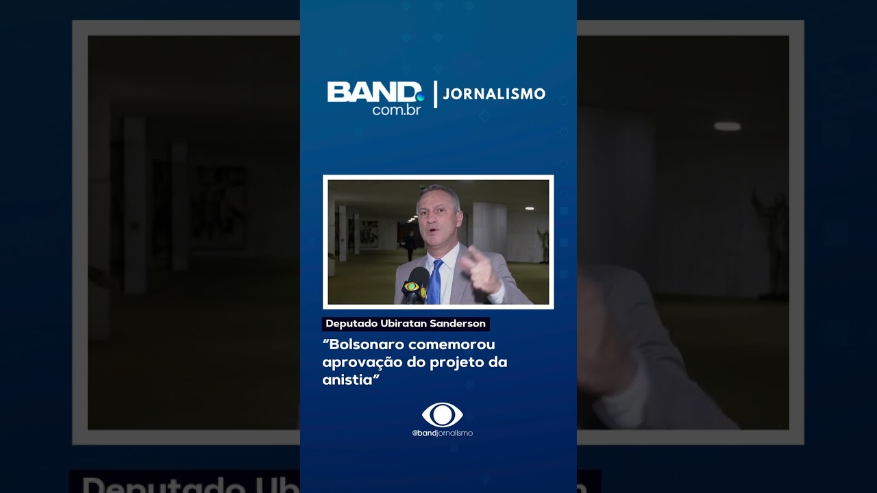 Bolsonaro comemorou aprovação do projeto da anistia diz vice líder do PL