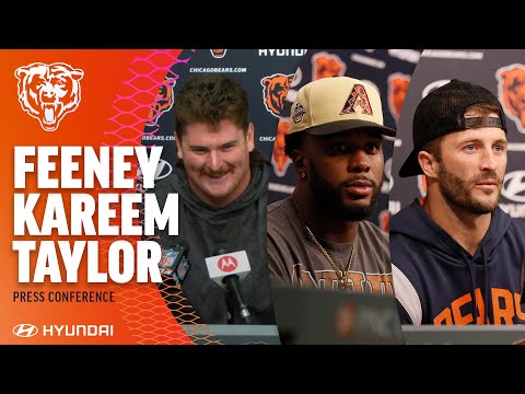 Feeney, Kareem, and Taylor on joining the Bears | Chicago Bears video clip