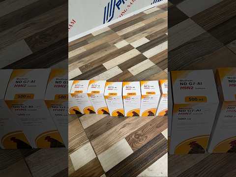 Công việc buổi chiều/25-10-2025 #thuoc_thu_y -Medivac ND G7-AI H9N2 Subtype.