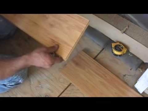 How to install laminate flooring - YouTube