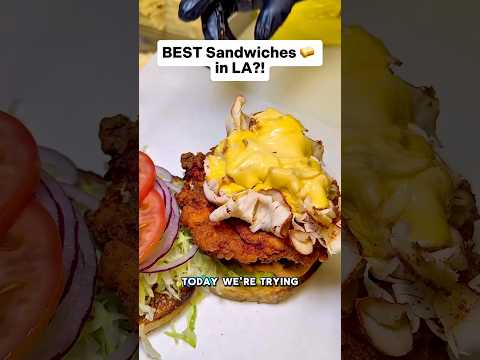 Mike’s Deli the BEST Sandwiches 🥪 in LA??!📍#sandwich #chicken #foodie #foodvlog