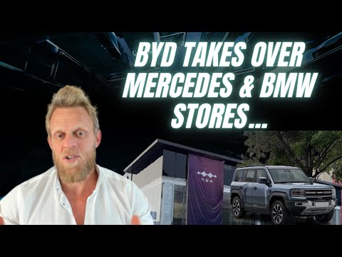 BYD takes over BMW, Mercedes, Aston Martin & Maserati stores in China