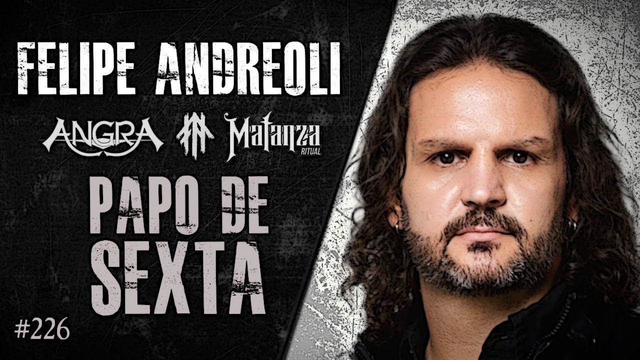 🔴 PAPO DE SEXTA com FELIPE ANDREOLI (ANGRA) | Heavy Talk Live #226