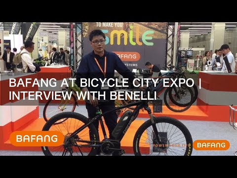 BAFANG at Bicycle City Expo - Interview with Benelli