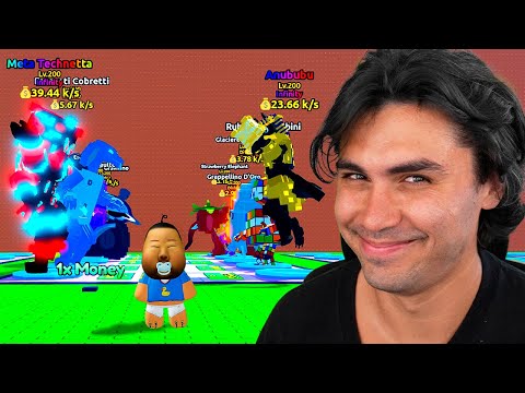 FINGI SER UM BEBE NO TSUNAMI BRAINROT