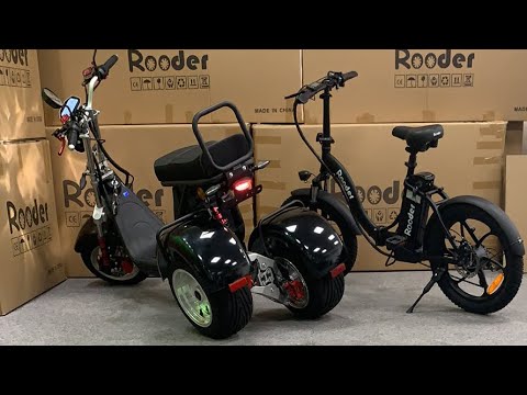 Rooder trike 3 wheel electric scooter 4000w +8613632905138