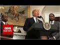Trump avoids to answer racist remarks against non-white immigrants