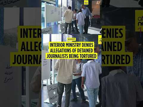Egypt: Interior Ministry denies torture claims of detained journalists