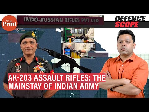 Watch AK-203 assault rifles in action and the roadmap ahead