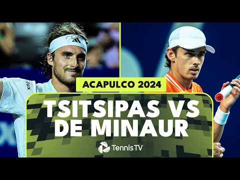 Stefanos Tsitsipas Takes On Alex De Minaur For A Place In The Semis | Acapulco 2024 Highlights