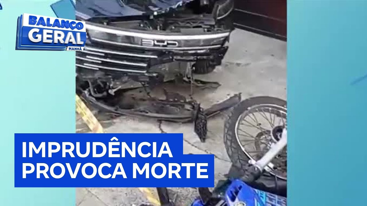 Motorista embriagado invade contramão e mata motociclista