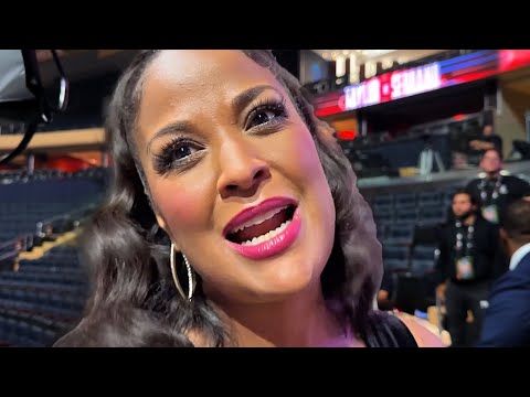 Layla Ali REACTS to Taylor beating Serrano; Will UNRETIRE for Claressa Shields fight for right price