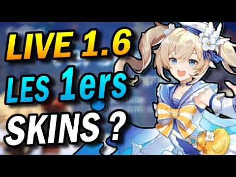 LIVE 1.6 ANNONCÉ ! Skins de Jean et Barbara ? Améliorations ...