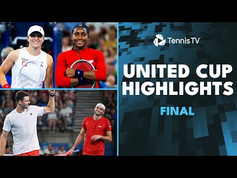 Poland's Swiatek & Hurkacz Face USA's Gauff & Fritz | United Cup 2025 Final Highlights 🇵🇱🇺🇸