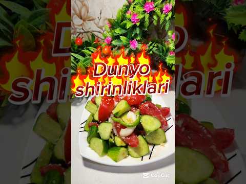 Bonkada tez va oson salat tayyorlash/Бонкада тез ва осон салат тайёрлаш