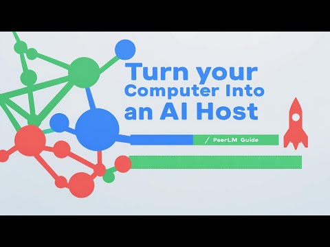Turn Your Computer Into an AI Host | PeerLLM Guide