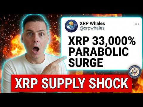 XRP 33,000% PARABOLIC SURGE INCOMING?!?!! (XRP WHALE SUPPLY SHOCK)