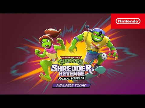 Teenage Mutant Ninja Turtles: Shredder's Revenge – Radical Reptiles DLC Trailer – Nintendo Switch