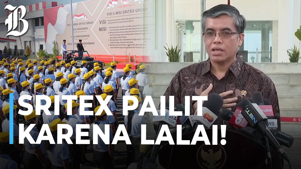 Menaker Yassierli Singgung Pailitnya Sritex karena Gagal Mitigasi Risiko
