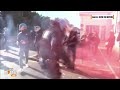 Unseen Footage: Police Clash With Pro-Palestinian Protesters in Italy | News9  - 01:44 min - News - Video
