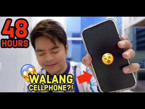 48 HOURS NO CELLPHONE (NAKAKABALIW GRABE!)