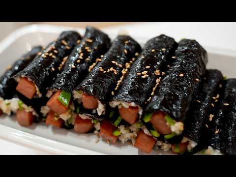 🔴  “명절 후 느끼한 내 속을 달래줄 스팸청양꼬마김밥 “ 뚝딱 생방송
