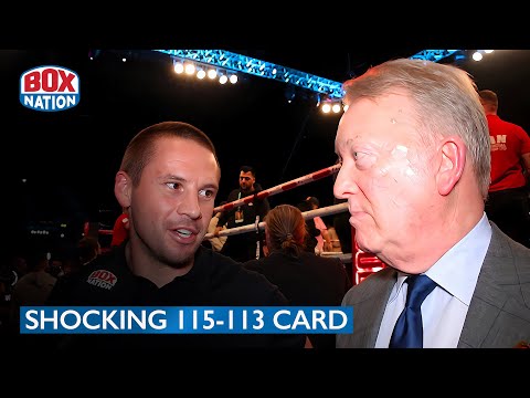 “This Has To Change!” – Frank Smith Tells Frank Warren Over Awful 115-113 Card