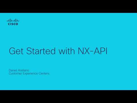 Get Started with NX-API