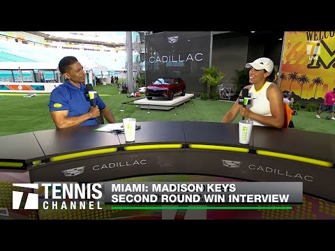 Madison Keys Finding Her Rhythm In Her Second Tournament Of The 2024 Season | Miami 2R