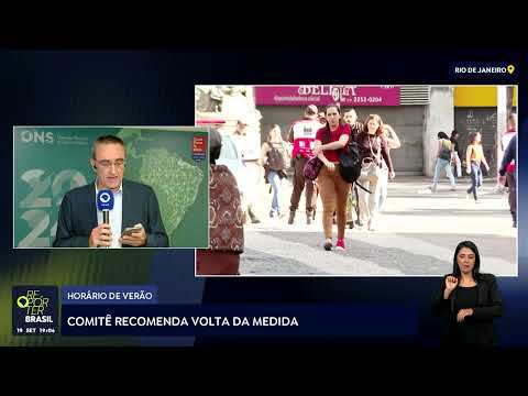 Comitê recomenda volta do horário de verão