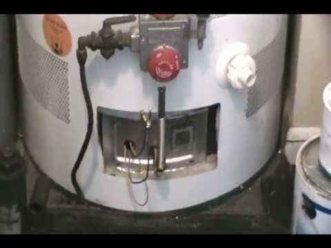 How to fix water heater, will not stay lit - sealed ... ge hot water heater parts diagram 