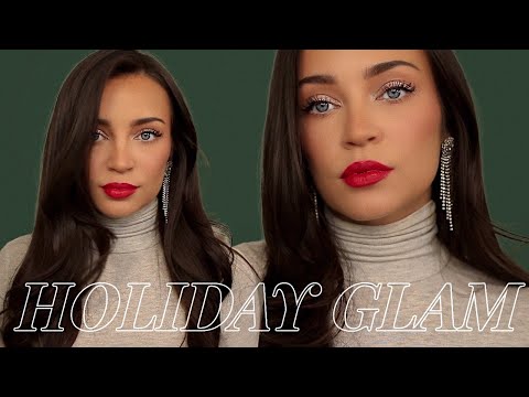 Video: just your classic holiday makeup look 😍 easy & glowy