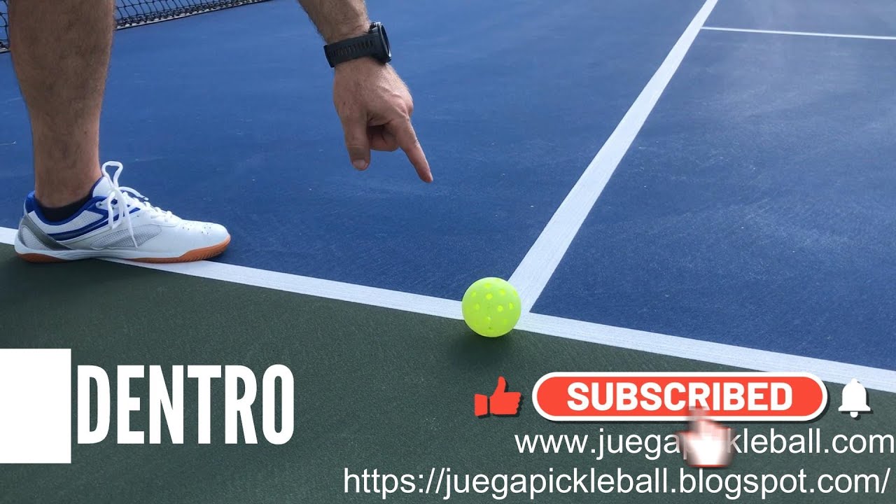 Desafíos de Percepción Visual en Pickleball: ¿Está la Bola Dentro o Fuera?