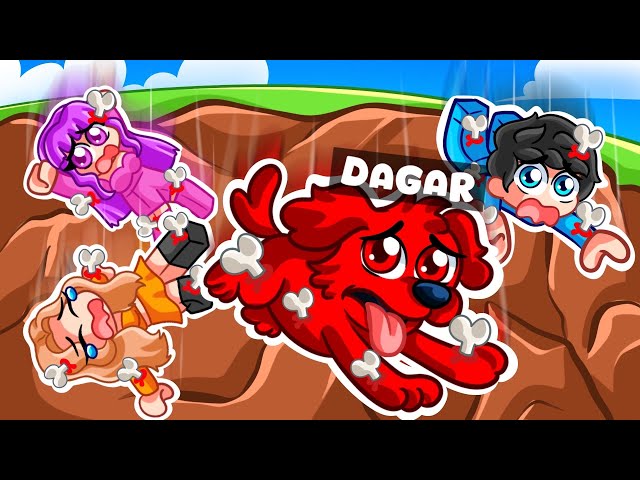 Me Rompí TODOS LOS HUESOS siendo un PERRO en Roblox!