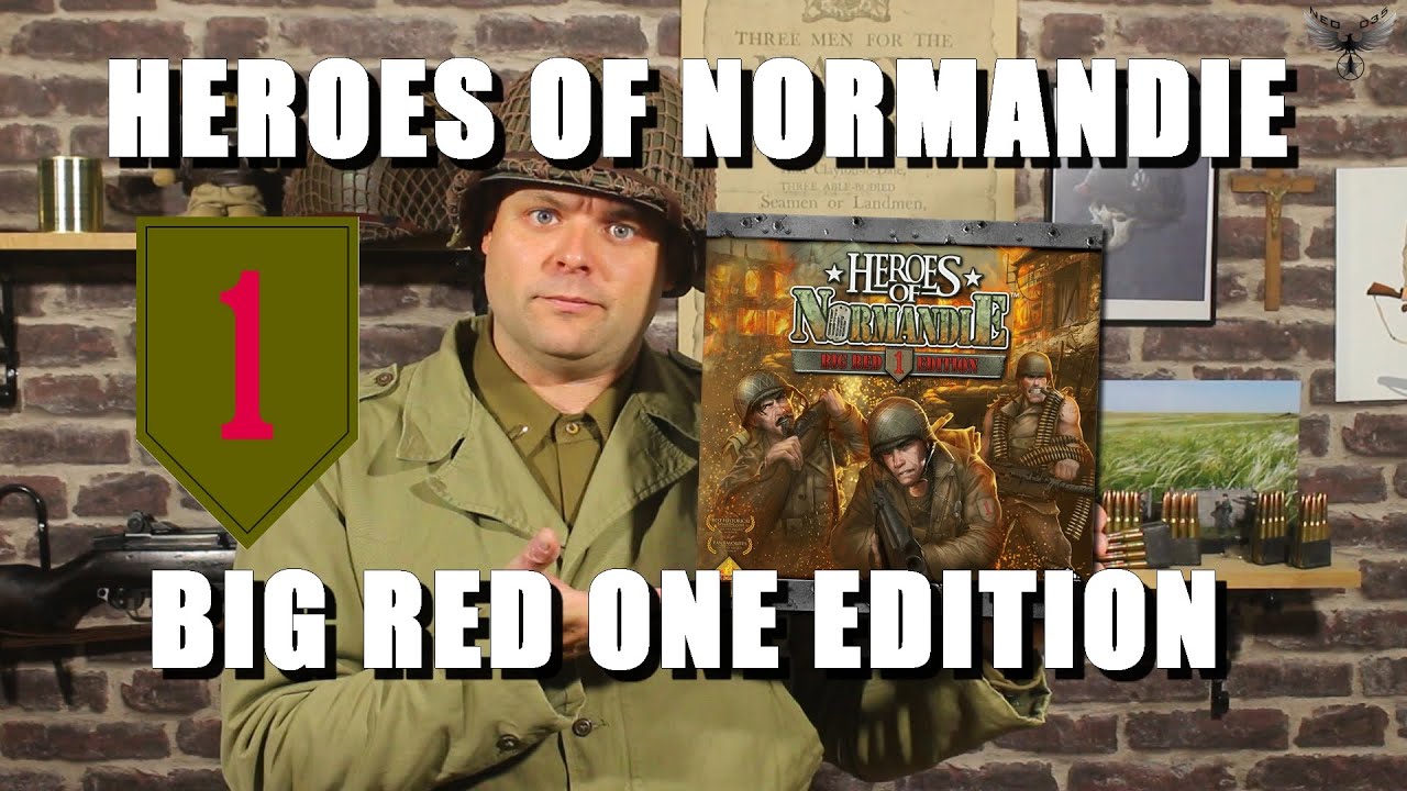🎲 Heroes of Normandie - Big Red One Edition + Omaha beach - Présentation de jeu