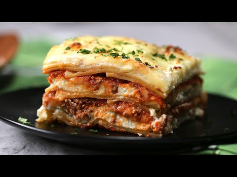 How To Make A Classic Lasagna ? Tasty