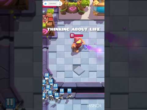 Pescatore pensante..🤔🤣 #clashroyale #supercell #shorts #viral #viralshorts #gameplay #foryou #fypシ