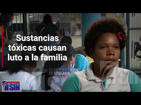 Sustancias tóxicas causan luto a la familia