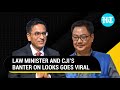 CJI Chandrachud jokes about Law Minister Rijiju's 'youthful looks'. This happened next | Viral