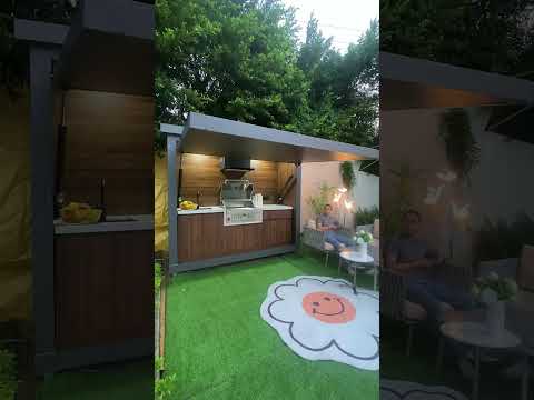 Portable folding outdoor party kitchen #foryou #barbecue #outdoors #kitten #outdoorcooking #home