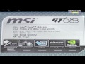 Обзор игрового ноутбука MSI GT683