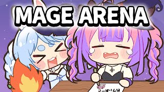 【 Mage Arena 】ぺこら先輩と！魔法を詠唱して戦うゲーム！？【#綺々羅々ヴィヴィ #hololiveDEV_IS #FLOWGLO